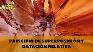 Principio de superposición y datación relativa [upl. by Euhsoj]