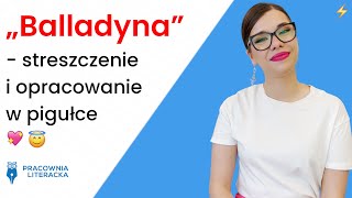 Balladynaquot J Słowacki  streszczenie i opracowanie w pigułce matura2023 [upl. by Gilboa737]