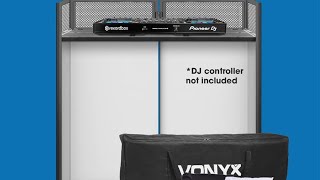 VONYX DB4 Pro  Foldable DJ Booth  Build [upl. by Ardnahc]