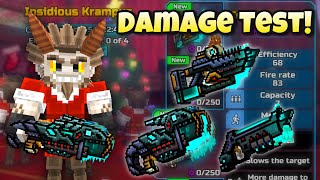 Krampus Set Damage Test  Pixel Gun 3D [upl. by Devona728]