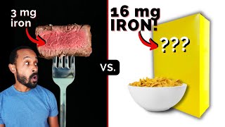 THIS Cereal Has OVER 5X MORE IRON than STEAK 🤯 Foods for Iron Deficiency [upl. by Jules]