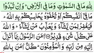 Surah baqarah last 3 Ayats  surah baqarah ki akhri 3 ayat ki tilawat Siwagi daily Quran [upl. by Aleen]