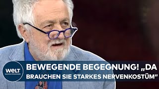 HENRYK M BRODER IN KATTOWITZ Bewegende Begegnung „Da brauchen sie ein starkes Nervenkostümquot [upl. by Lavinia]