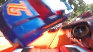 Reupload of Hot Wheels Hill new 150 Foot 4 Lane race track testing with lots of crashes [upl. by Htidirrem]