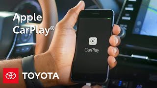 How to Set Up Apple CarPlay  Toyota [upl. by Alyar]