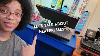 Lets talk about heat presses 16 x 24 vs 15 x 15 🧐 heatpress sublimation heatpressmachine [upl. by Rehc498]