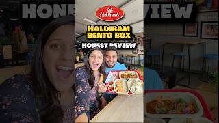 Haldirams New quotBENTO BOXquot Honest Review🍱 food streetfood review momos trending shorts [upl. by Davida]