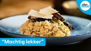 RISOTTO met paddenstoelen een gouden combinatie  Allerhande [upl. by Epul979]