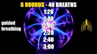 Wim Hof Breathing  6 guided rounds with OM MANTRA and 10 minutes for meditation [upl. by Imer]