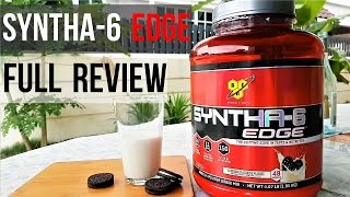 BSN Syntha6 Edge Cookies and Cream  FULL PROTEIN POWDER SUPPLEMENT REVIEW  FIT MOOSE [upl. by Ellehcem762]