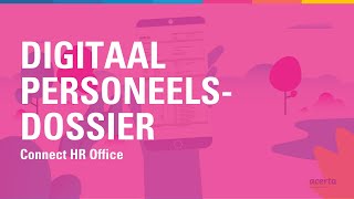 Een digitaal personeelsdossier Connect HR Office [upl. by Trinity]