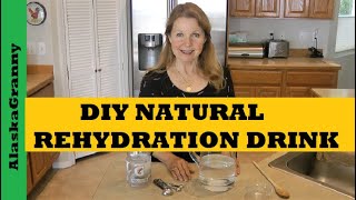 DIY Natural Rehydration Drink Homemade Electrolyte Hydration Recipe Liquid IV Covid Cold Flu [upl. by Kramnhoj459]