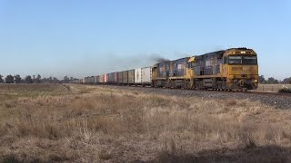 Westbound Superfreighter  Australian Railways [upl. by Aleuqahs]