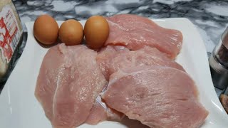 3 Eggs  500g Turkey  Delicious Recipe 🍳🦃 [upl. by Liagabba]