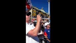 Barmy Army singing take the Urn Home at Adelaide 2013 [upl. by Lorna]