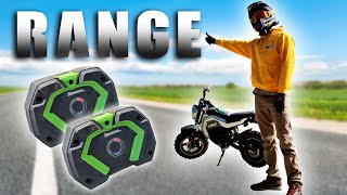 Can EGOs Mini Bike ACTUALLY go 20 miles [upl. by Naelcm479]