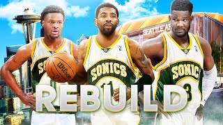 Seattle Supersonics Expansion Rebuild in NBA 2K23 [upl. by Rezal723]