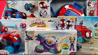 Unboxing Review Spidey and His Amazing Friends Toy Collection Revealed [upl. by Lauri]