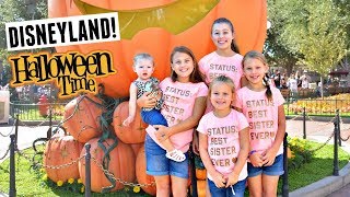 Halloween 2018 at Disneyland with 5 kids [upl. by Neilla]