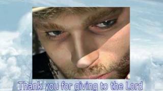 THANK YOU FOR GIVING TO THE LORD by RAY BOLTZ with lyrics [upl. by Iras692]