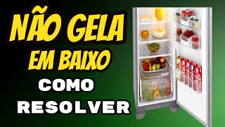 🔴 Minha Geladeira NÃO GELA a Parte de Baixo FROST FREE [upl. by Nauqet]