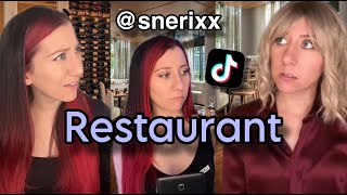 snerixx restaurant stories TikTok video compilation [upl. by Lukash]