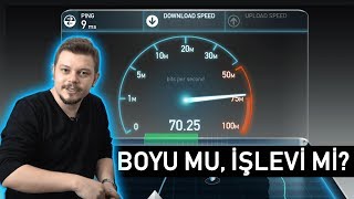 NeOlur 14  LAN Kablosunun Uzunluğu İNTERNET Hızını Düşürür mü 60 Metre TEST [upl. by Eynttirb441]