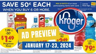 MEGA SALE Kroger Ad Preview for 117123  MORE Mega NEW Weekly Digitals amp MORE [upl. by Kries495]