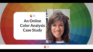 Online Color Analysis  Dark Hair Warm Highlights Brown Eyes [upl. by Worlock]