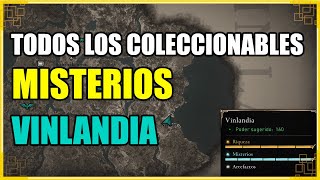 Todos los Misterios  Coleccionables Vinlandia  Assassins Creed Valhalla [upl. by Davine]