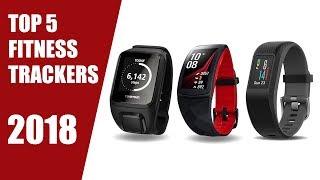 Top 5 Smartbands Fitness Trackers 2018 [upl. by Ainek]