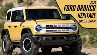 2023 Bronco fourdoor Heritage Limited Edition  Exterior Interior Drive amp Offroad  AUTOBICS [upl. by Hike]