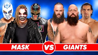 Sin Cara amp Rey Mysterio amp The Fiend vs Braun Strowman amp Big Show amp Great Khali  WWE 2024 [upl. by Larena]