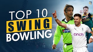 Top 10 Insane Swing Bowling in the Cricket History Ever  Must Watch Compilation [upl. by Littman]