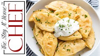 How to Make Potato and Cheese Pierogi  The Stay At Home Chef [upl. by Oiluig252]