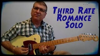 Third Rate Romance by The Amazing Rhythm Aces  Sammy Kershaw Guitar Lesson [upl. by Nnylidnarb863]