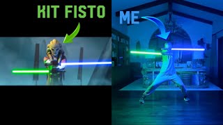 Kit Fisto vs General Grievous Reenactment [upl. by Drawdesemaj]