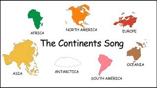 The Continents Song [upl. by Ettevey]