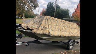 Beavertail Boat Blind 1600 Series Overview [upl. by Nnek]