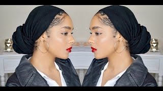 HOW TO Turban Tutorial Low Bun [upl. by Amahs]