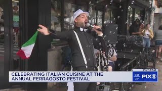 Celebrating Italian heritage at Ferragosto in the Bronx [upl. by Iosep692]