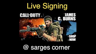 Sarges Corner Live Signing [upl. by Leaj]