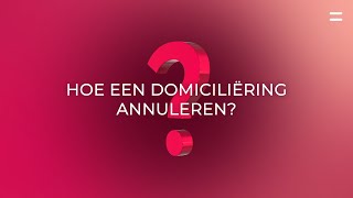 Belfius Mobile  Hoe een domiciliëring annuleren [upl. by Naujled444]