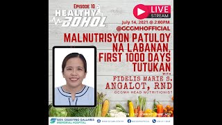 Malnutrisyon Patuloy na Labanan  FIRST 1000 DAYS TUTUKAN  GCGMH Healthy Bohol 2021 Episode 10 [upl. by Tryck513]