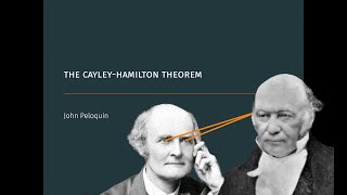 The CayleyHamilton Theorem What is it really saying [upl. by Victoria]