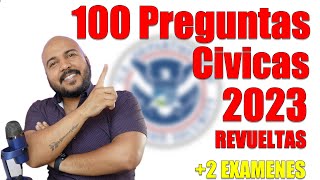 Examen de ciudadania en ESPAÑOL 100 Preguntas cívicas 2023 ENTREVISTA DE CIUDADANIA 🇺🇸 REVUELTAS [upl. by Egni]