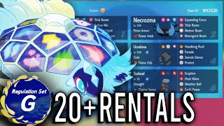 20 Competitive VGC Rental Teams for Regulation G Pokemon ScarletViolet [upl. by Ralf351]