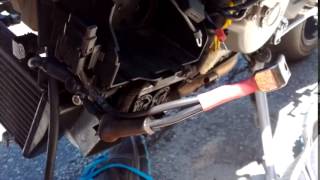 Ducati 1098 Starting Issue Resolved with HICAP Copper Starter Kit by Motolectric [upl. by Rondi130]