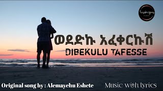 Dibekulu  ወደድኩ አፈቀርኩሽ  wededku afekerkush  lyrics [upl. by Kerat]