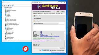 Samsung J7 Pro Frp Unlock with SamFw Tool Just One Click [upl. by Leban]